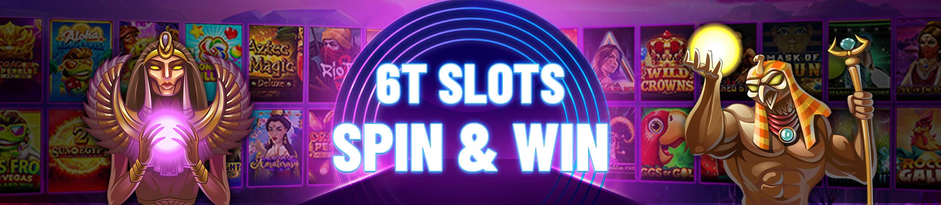 6D Online Slots, Spin and Win