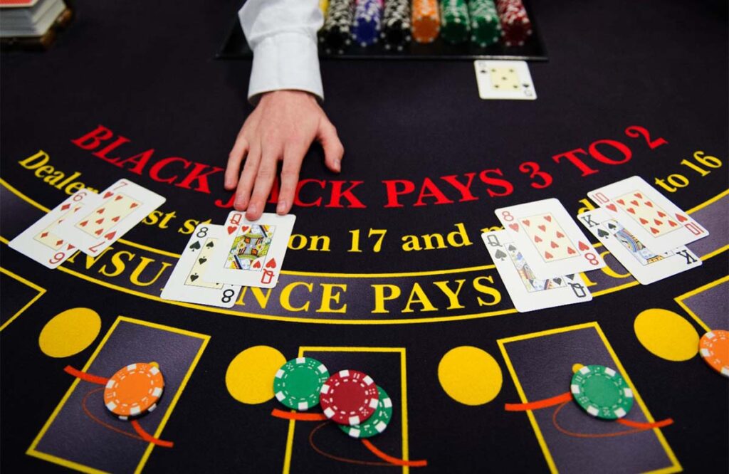 Blackjack pay-3-2 table